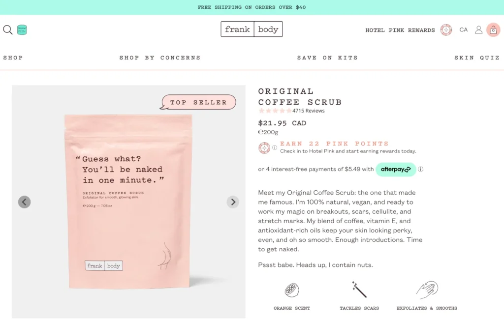 Product image optimization for conversion